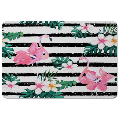 Andrew Lee Floral Flamingos (Placemat) / Default Title from B&Q