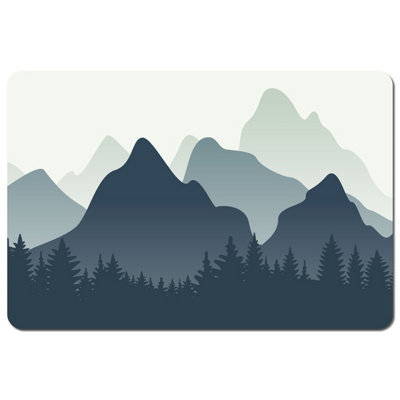 Andrew Lee Mountain Landscape Illustration (Placemat) / Default Title from B&Q