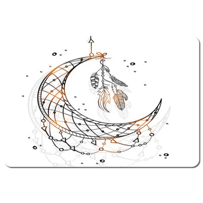 B&Q -  Dream Catcher With Crescent Moon (Placemat) / Default Title