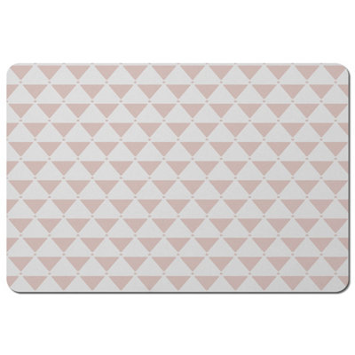 Andrew Lee Pink Triangles (Placemat) / Default Title from B&Q