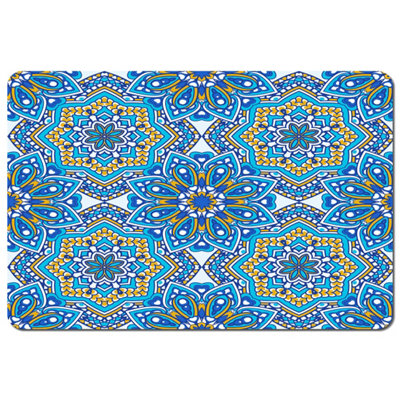 Andrew Lee Floral And Geometric Embellished Tiles (Placemat) / Default Title from B&Q