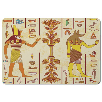 Andrew Lee Egyptian Gods & Ancient Egyptian Hieroglyphs (Placemat) / Default Title from B&Q