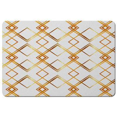 B&Q -  Geometric Golden Pattern (Placemat) / Default Title