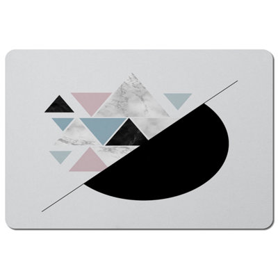 B&Q -  Triangles & Semi Circle Pattern (Placemat) / Default Title