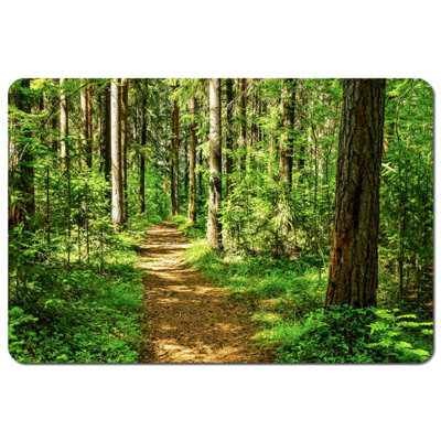 Andrew Lee Forest Trail Scene. Woodland Path (Placemat) / Default Title from B&Q