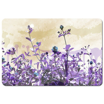 Andrew Lee Purple Flowers (Placemat) / Default Title from B&Q
