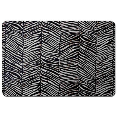 Andrew Lee Zebra Grunge Print (Placemat) / Default Title from B&Q