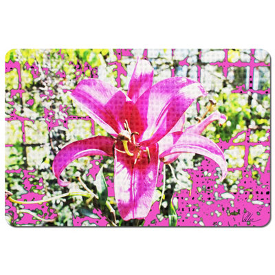 Andrew Lee Pink Flower (Placemat) / Default Title from B&Q
