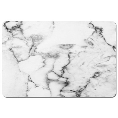 Andrew Lee White Marble Texture (Placemat) / Default Title from B&Q