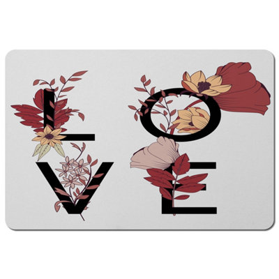 Andrew Lee Love Typography (Placemat) / Default Title from B&Q