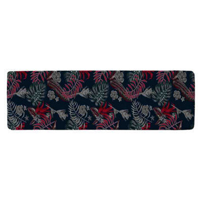 Benjamin Tate Design Leaves Of Tropical Plants Runner Special Soft Home Rug from B&Q