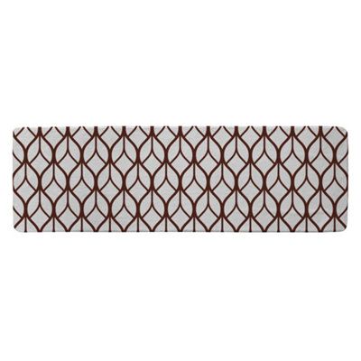 Benjamin Tate Design Tiled Geometrics Runner Special Soft Home Rug from B&Q