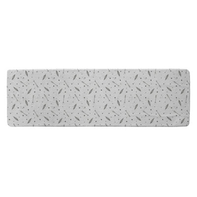 Benjamin Tate Design Feathers And Arrows In Boho Style Runner Special Soft Home Rug from B&Q