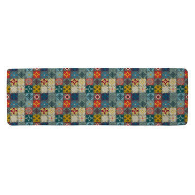 Benjamin Tate Design Tribal Art Boho Runner Special Soft Home Rug from B&Q