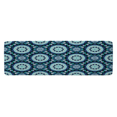 Benjamin Tate Design Boho Magic Symbol Runner Special Soft Home Rug from B&Q