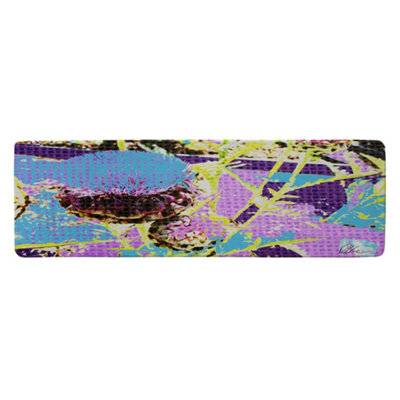 Benjamin Tate Design Afro Plants Runner Special Soft Home Rug from B&Q