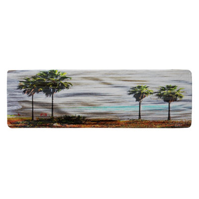 Benjamin Tate Design S&g Palm Runner Special Soft Home Rug from B&Q
