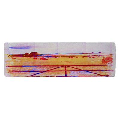 Benjamin Tate Design Hay Bale Vibe Runner Special Soft Home Rug from B&Q