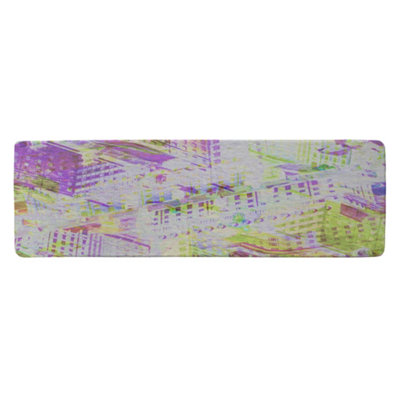 Benjamin Tate Design London Roof Tops Runner Special Soft Home Rug