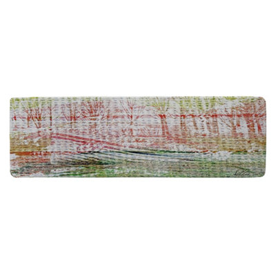 Benjamin Tate Design Washed Up Runner Special Soft Home Rug from B&Q