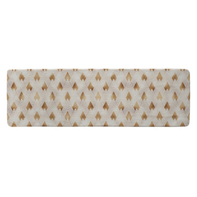 Benjamin Tate Design Geometric Shapes Runner Special Soft Home Rug from B&Q