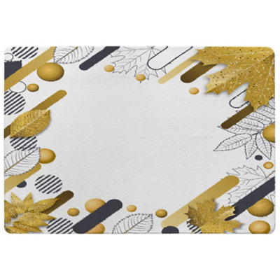 Benjamin Tate Design Geometric Pattern Special Soft Home Rug from B&Q