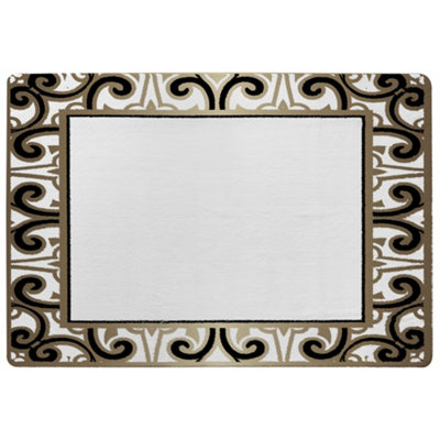 Benjamin Tate Design Egyptian Frame Special Soft Home Rug