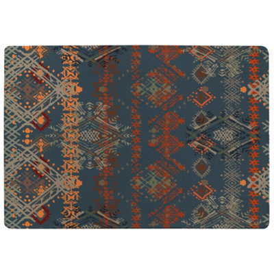 Benjamin Tate Design Ethnic Boho Distressed Pattern Special Soft Home Rug from B&Q