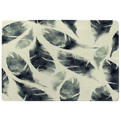 Benjamin Tate Design Feathers Fantastic Birds Special Soft Home Rug from B&Q
