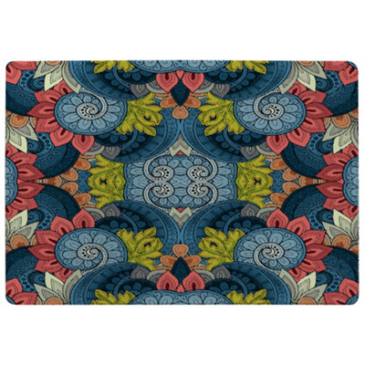 Benjamin Tate Design Tribal Pattern Ethnic Special Soft Home Rug from B&Q