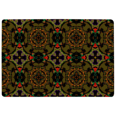 Benjamin Tate Design Pakistan Mosaic Paint Special Soft Home Rug from B&Q
