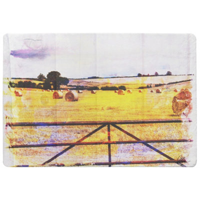 Benjamin Tate Design Hay Bale Special Soft Home Rug from B&Q