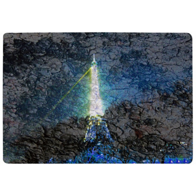 B&Q -  Eiffel Tower And Bark Special Soft Home Rug