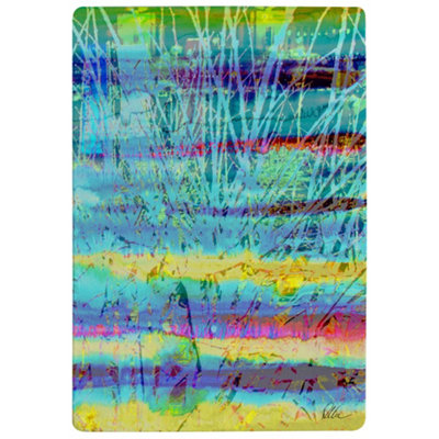 Benjamin Tate Design Branches Special Soft Home Rug from B&Q