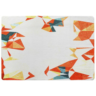 Benjamin Tate Design Autumn Geometric Special Soft Home Rug