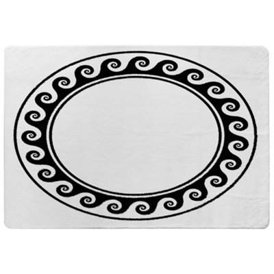 Benjamin Tate Design Decorative Egyptian Special Soft Home Rug from B&Q