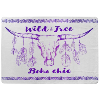 Benjamin Tate Design Boho Chic Native American Special Soft Home Rug from B&Q