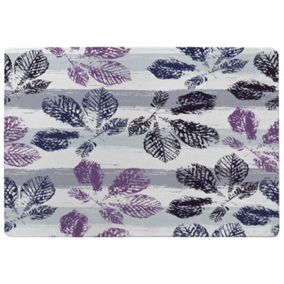Benjamin Tate Design Imprint Of Plant Special Soft Home Rug from B&Q