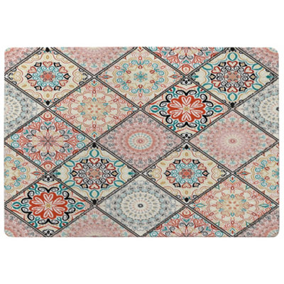Benjamin Tate Design Luxury Oriental Tile Special Soft Home Rug