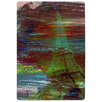B&Q -  Eiffel Tower Special Soft Home Rug