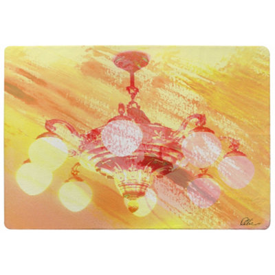 Benjamin Tate Design Chandelier Special Soft Home Rug from B&Q