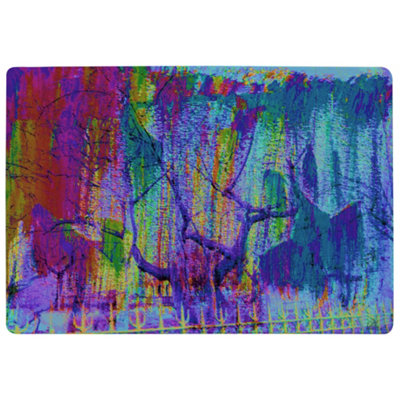 Benjamin Tate Design Tree Growth Special Soft Home Rug from B&Q