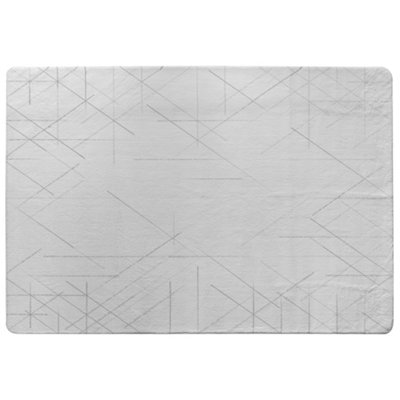 Benjamin Tate Design Simple Geometric Special Soft Home Rug from B&Q