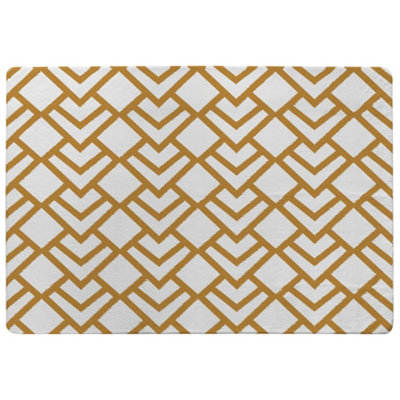 Benjamin Tate Design Geometric Scales Special Soft Home Rug from B&Q
