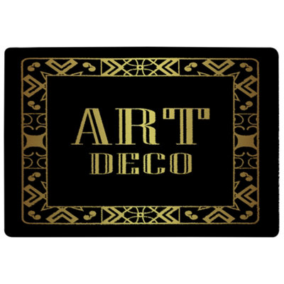 Benjamin Tate Design Art Deco Special Soft Home Rug from B&Q