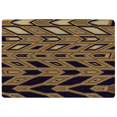 Benjamin Tate Design Geometric Tiles Special Soft Home Rug from B&Q