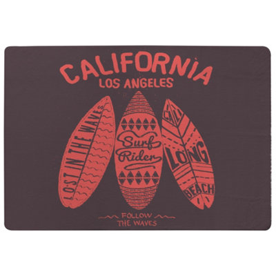 Benjamin Tate Design California Surf Special Soft Home Rug from B&Q