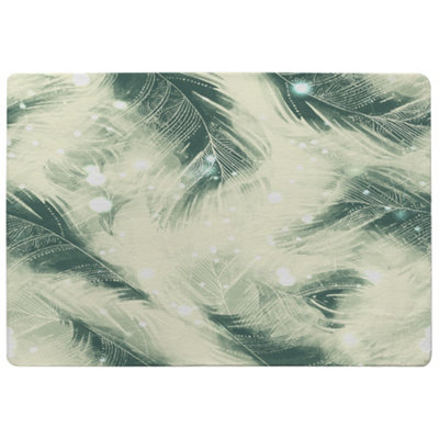 Benjamin Tate Design Feathers Fantastic Birds With Decorative Ornaments Special Soft Home Rug from B&Q
