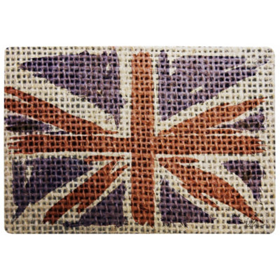 Benjamin Tate Design Hessian Jack Special Soft Home Rug from B&Q