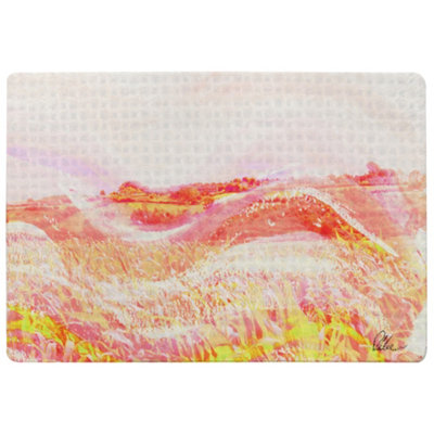 Benjamin Tate Design Wheat Field Special Soft Home Rug from B&Q
